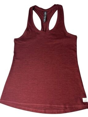 Vuori Women's Small Lux Performance Maroon Racerback Tank Top**PLEASE READ**